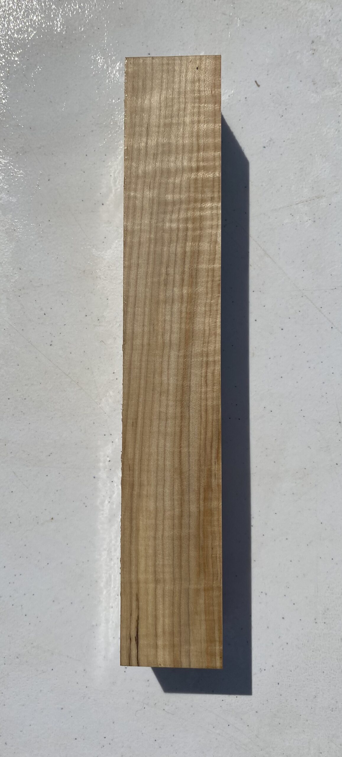 Maple Curly 2″x2″x10-12″ Body Blank - Ghost Logging