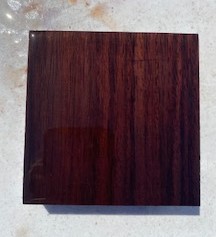 Rosewood (Indian) 4"x4"x1" Pot Call