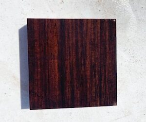 Wenge 4"x4"x1" Pot Call